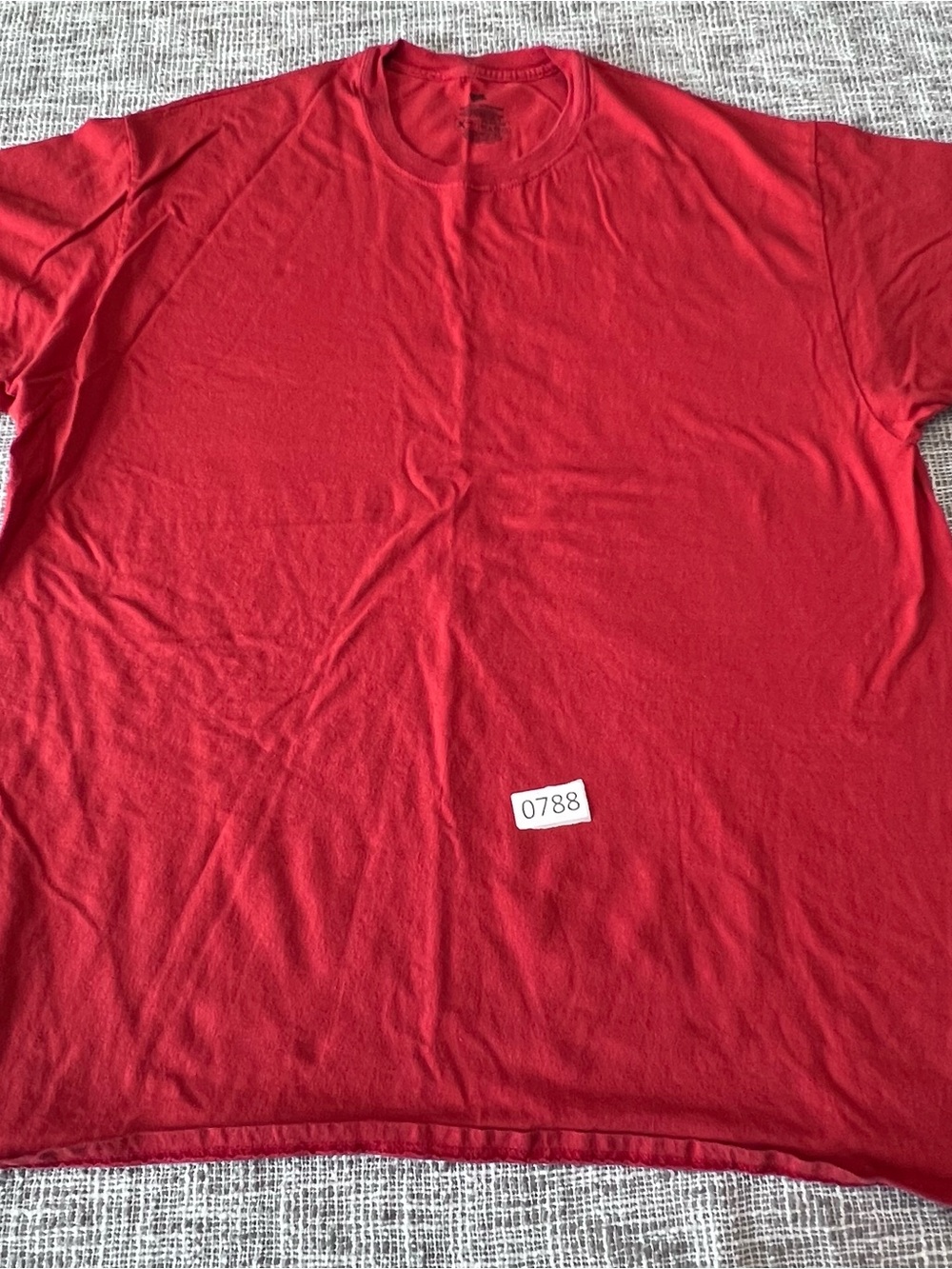 Hanes Men's Short Sleeve Crew Tee - Red